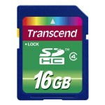 SD 16GB Class4 Transcend  TS16GSDHC4